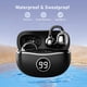 thumbnail image 5 of Auriculares Bluetooth de 5,4" con clip para la oreja, batería alta, baja latencia, cómodos de usar sin sentir, micrófono doble, reducción de ruido, auriculares Bluetooth de plástico de tipo abierto., 5 of 6