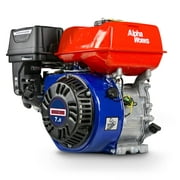 AlphaWorks Gas Engine 4-Stroke - 7HP 209CC, 8.8 Ft. lbs. Torque @ 2500RPM, 3/4" Output Shaft