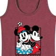 thumbnail image 3 of Mickey & Friends - Mickey Minnie Couple Goals - Women's Racerback Tank Top, 3 of 5