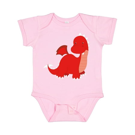 

Inktastic Adorable Red Dragon Boys Baby Bodysuit