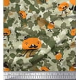 thumbnail image 1 of Soimoi Velvet Fabric Cartoon & Camouflage Decor Fabric Printed Yard 58 Inch Wide, 1 of 3