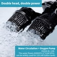 thumbnail image 2 of Bomba de circulación para acuarios Hygger 4200GPH, 12 W, para 110-240 galones, 2 of 6