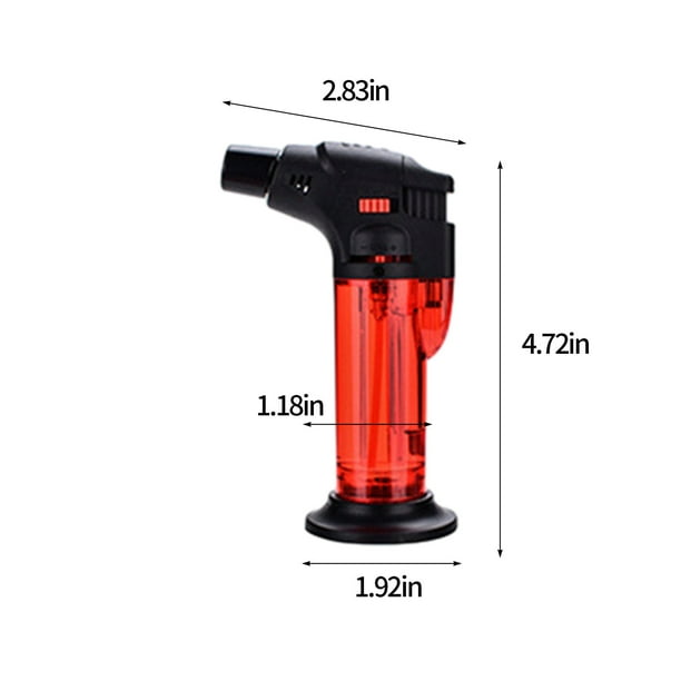 cigarette lighter blowtorch Visol Cradle Double Jet Torch Flame with Cigar Punch - Black this powerful torch lighter is your go Transparent Stand Up Blow Torch