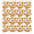 thumbnail image 3 of Ambesonne Floral Shower Curtain, Flowers Spring Romance, 69"Wx84"L, Multicolor, 3 of 5
