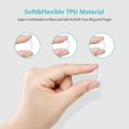 thumbnail image 3 of Ajustador de talla de anillo Feramox invisible de TPU para anillos anchos, 3 of 6