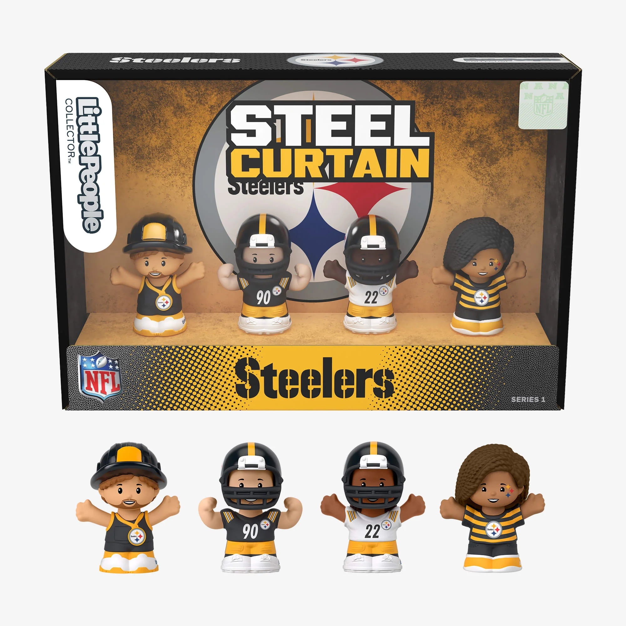Little People x NFL Collector Jacksonville Jaguars Figure 4-Pack