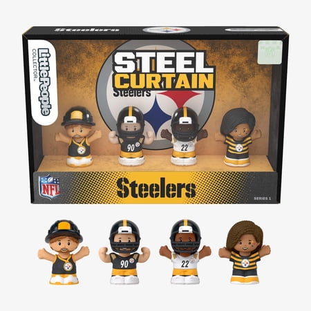Fisher Price – Little People Collector x NFL – Pittsburgh Steelers 4-Pack