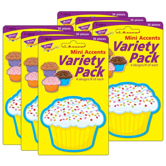 Trend Cupcakes Mini Accents Variety Pack
