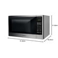 thumbnail image 2 of Panasonic horno de microondas con Genius Cooking Sensor y botón de palomitas, 1,3 Cu Ft, Stainless, 1.3 cu. ft., 1, 1, 2 of 2
