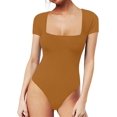 thumbnail image 1 of Xishao Body de manga larga con cuello cuadrado para mujer Xishao ropa, 1 of 2