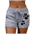 thumbnail image 1 of Women Sports,tight casual elastic waist beach shorts, 1 of 4