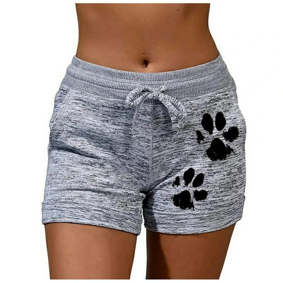 Women Sports,tight casual elastic waist beach shorts