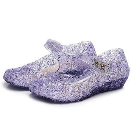 

BTJX Princess Sandals Kids Wedge Party Girls Jelly Dance Toddler Shoes Baby Shoes