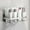 Silver, variant on Dvkptbk Shower Trolley Rack Storage Rack Internal Shower Self Adhesive Rack Storage Rack Aluminum Alloy Bathroom Shower Wall Storage Rack