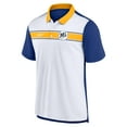 thumbnail image 2 of Men's Nike  White/Royal Seattle Mariners Rewind Stripe Polo, 2 of 3