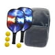 thumbnail image 5 of Raquetas de Pickleball DYNWAVEMX con bolsa de almacenamiento portátil 2 Paletas 4 bolas agarre cómodo, 5 of 8