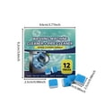 thumbnail image 5 of Uuowzo Washing Machine Cleaner Tablets for Odor and Stain Removal Easy To Use Monthly Maintenance for All Types of Washers Deep Cleaning Freshener, 5 of 5