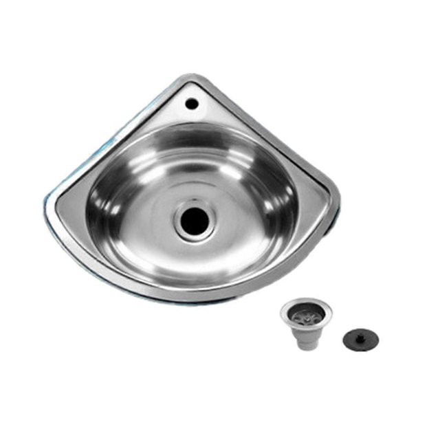 Stainless Steel Sink for RV Kitchen and Bathroom Use in Motorhomes and Camper Vans
