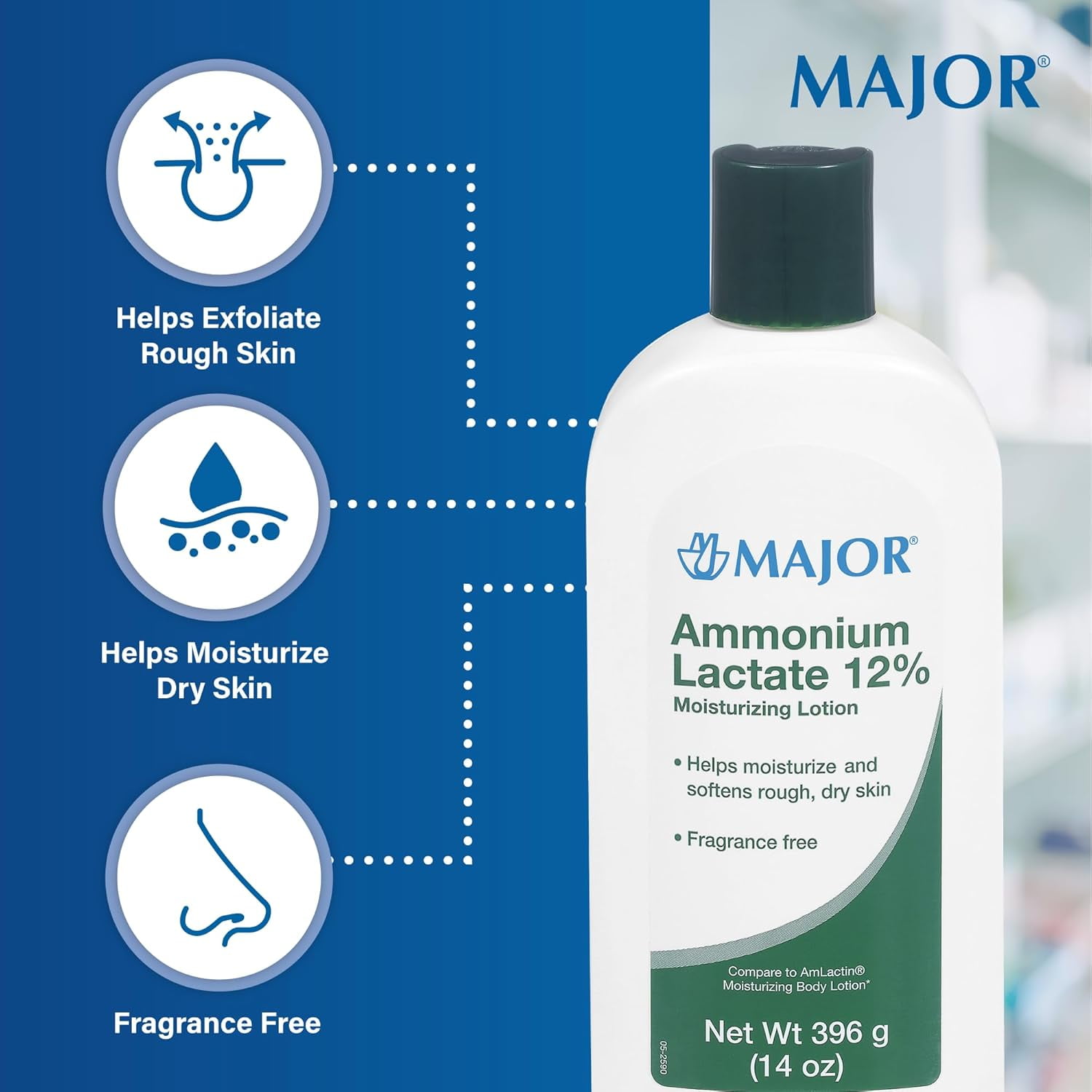 Major, Moisturizing Lotion, 14 oz, pH 4.5-5.5 formula - Walmart.com