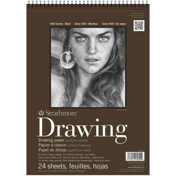 Cuaderno Dibujo Strathmore Medios Seco 24h 22,9x30,5