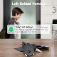 thumbnail image 3 of Air Tracker Tags-2 Pack, Bluetooth Tracker Works with Apple Find My APP (iOS Only), Keys Finder and Item Locator for Luggage, Backpack, Suitcases, Replaceable Battery, IP67 Waterproof Tracking Tag, 3 of 8