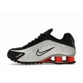 thumbnail image 2 of Nike Kid's Shox R4 Metallic Silver Black Picante Red Shoes, from StockX, 2 of 5