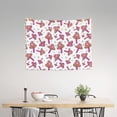 thumbnail image 4 of Bingfone Purple Mushroom Tapestry Wall Hanging Decor for Living Room Bedroom Dorm Classroom Office Decor 29x37 Inch, 4 of 8
