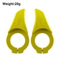 thumbnail image 3 of stanreset 1 Pair Bicycle Handlebar Ends Anti-Slip Bike Inner Handle Stem Handle Bars Accessories Extender Attachment Parts Yellow 1Set, 3 of 6