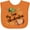 Orange, variant on Inktastic My 1st Oktoberfest Green Hat Accordion and Pretzels Boys or Girls Baby Bib