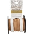 thumbnail image 2 of The Beadsmith Leather Cord – Natural – 1mm Spool – 25 Yards/22.86 Meters – Indian Leather Thong Ideal for Braiding, Beading, Necklaces, Fine Lacing, Hair Accessories & DIY Jewelry Making, 2 of 8