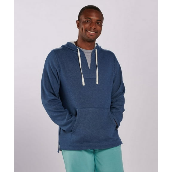 Boxercraft BM5301 Men's Fleece Baja Pullover-Indigo Heather-XS