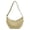 Khaki, variant on Nylon Crossbody Bag for Women Crescent Purse Lightweight Shoulder Handbag Waterproof Casual Sling Khaki,Size Free Size