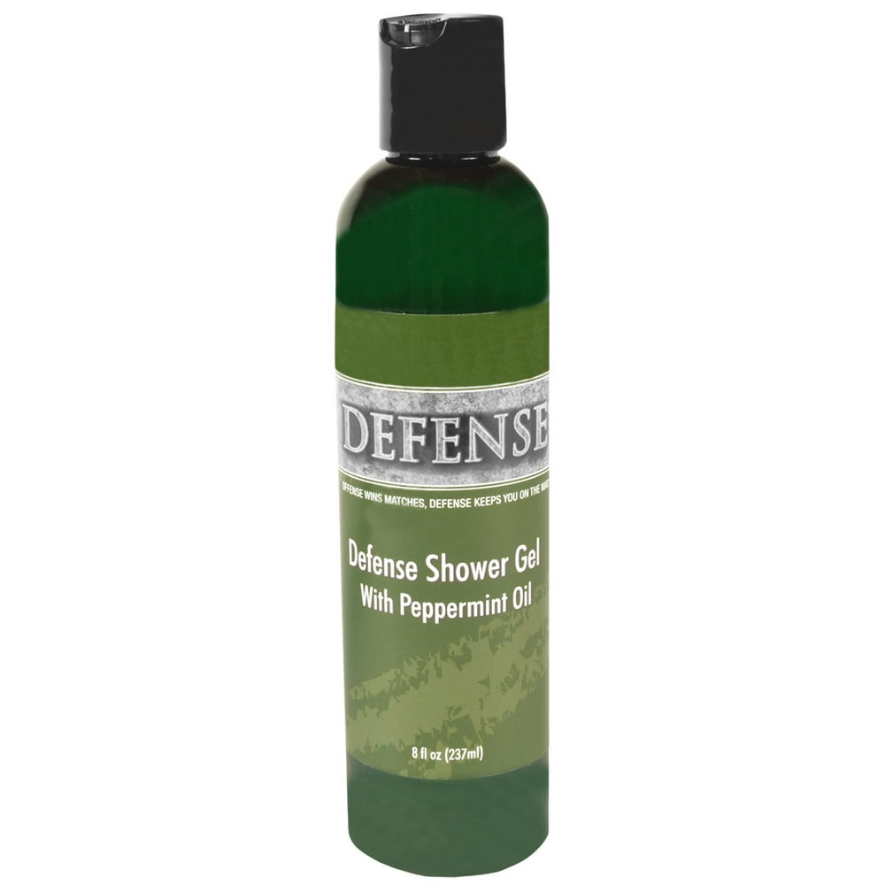 Defense Soap 8 oz. Antimicrobial Therapeutic Shower Gel Peppermint