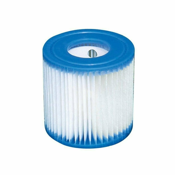 Reusable Washable Swimming Pool Filter Cartridges Type H for Intex Spa  Filter Pumps Cleaner Cleaning Replacement