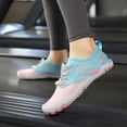 thumbnail image 5 of KANG Fashion Men's & Women's Outdoor River Trekking Shoes, Breathable Mesh Water Shoes, Non- All-Terrain Sneakers for the Beach, Fitness, Cycling, and Athleisure Light Blue 39, 5 of 6