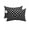 Black, variant on Pack of 4 Outdoor Lumbar Pillow Covers 12x20 Inch, Navy Blue Morocco Waterproof Throw Pillow Covers Set, Modern Farmhouse Minimalist Plaid Indoor&Outdoor Decorative Cushion Cases for Patio Porch Car