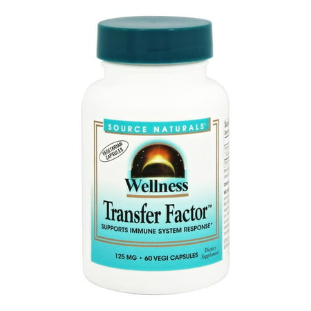 Source Naturals Wellness Transfer Factor 125 mg 60 Veg (Best Multi Factor Authentication)