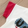 thumbnail image 6 of Qopobobo Bodysuit Baby Girl Baby Bodysuit 4th of July Baby Boys or Girls Baby Bodysuit White,3-6 Months, 6 of 7