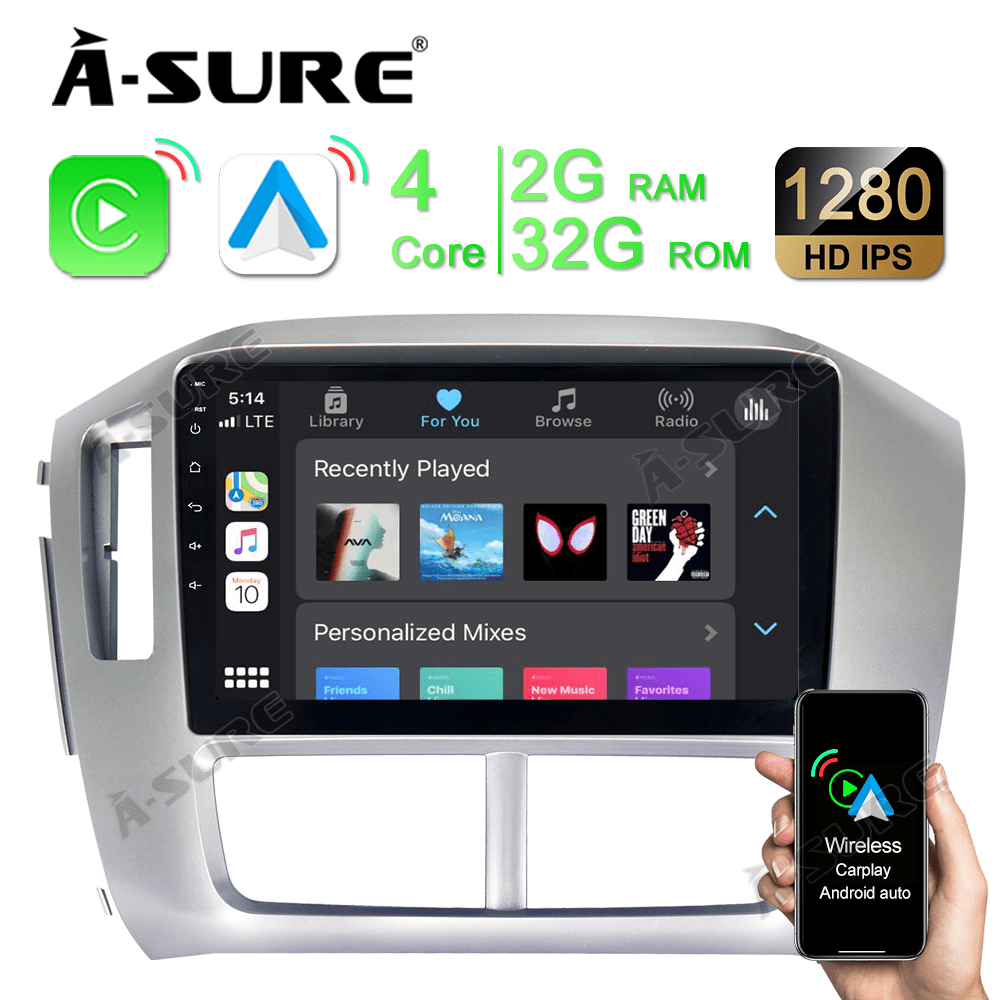 Wireless Apple CarPlay for Honda Pilot MK1 20072008 Android 2+32G Car