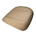 thumbnail image 2 of Vehículos elegantes Cola Cuero de la PU Asiento trasero de automóvil Cubierta Frente beige, 2 of 8