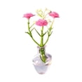 thumbnail image 2 of Miniature Flower Decor, Mini Glass Flowers in Vase, Glass Flowers with Stems, Small Glass Vase, 1 Inch 1Pc Fridge, Suitable for Cute Kitchen Decor and Tiny Accent Display on, 2 of 7