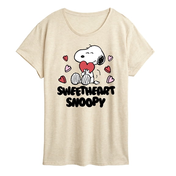 Peanuts - Sweetheart Snoopy - Women's Short Sleeve Graphic T-Shirt