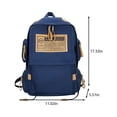 thumbnail image 3 of 100Fens Large Capacity Canvas Backpack Travel Mountaineering Bag Unisex Middle And High School Student Schoolbag Computer Bag for Students, 3 of 6