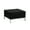 Black, variant on Emma + Oliver Black LeatherSoft Quilted Tufted Modular Ottoman