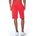thumbnail image 2 of True Rock Men's William Fleece Casual Shorts (Red, Small), 2 of 2