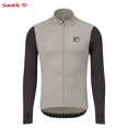 thumbnail image 3 of Santic - Chaquetas de ciclismo de invierno para hombre, camisetas de ciclismo de manga larga, camisetas de ciclismo de carretera con forro polar que mantienen el calor, camisetas de MTB WM3C01157, 3 of 5