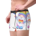 thumbnail image 2 of Honeii LGBT Gnomes Men's Underwear Boxer Briefs Pack, ComfortSoft Boxer Brief for Men, Moisture-Wicking Breathable-X-Large, 2 of 5