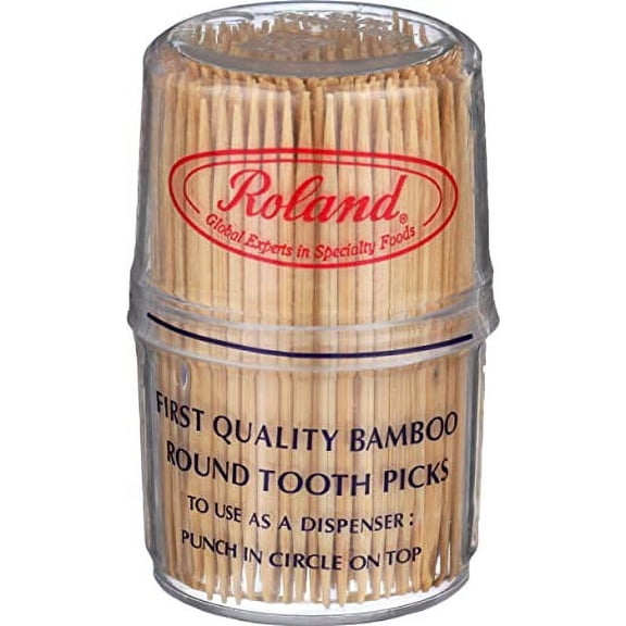 ROLAND Bamboo Toothpicks, 300 CT