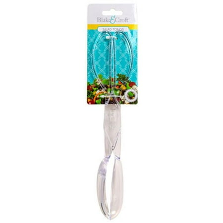 

Regent Products G25935 11.3 in. Clear Plastic Kitchen Tie-On Card Salad Serving Tongs