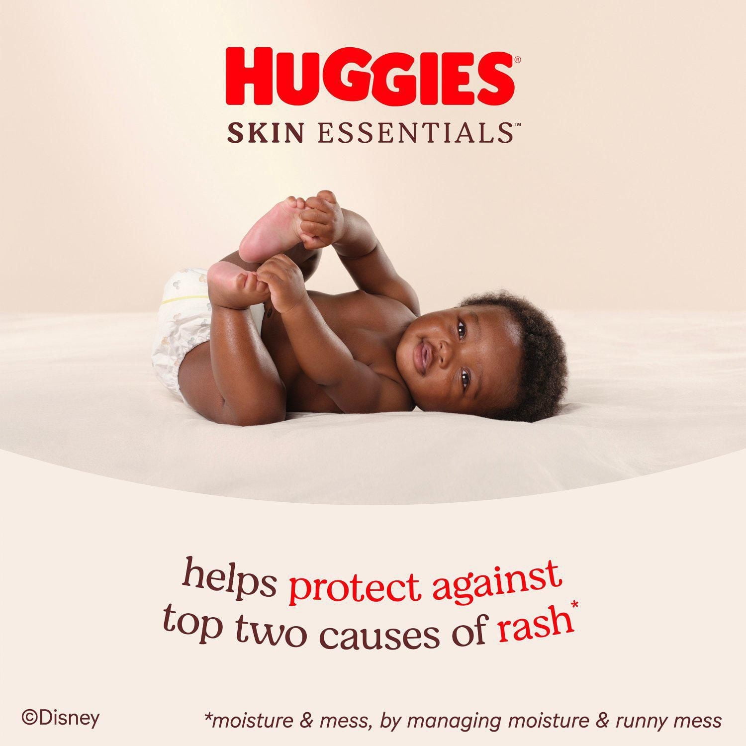 Huggies Skin Essentials Baby Diapers, Sizes: N-6